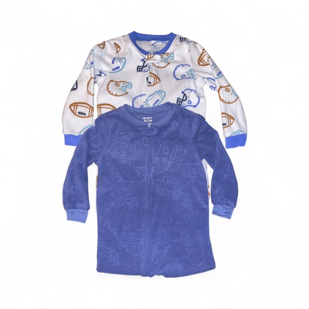Carter's Fleece Footed Pajamas Bundle